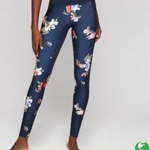 Athleta high rise floral tight